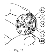Fischer-Mewa Freia (Free Arm) in German and English illustration