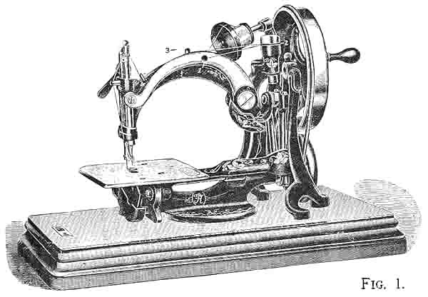 Frister & Rossmann Chainstitch Machine illustration