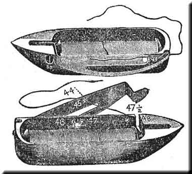 1878 White Vibrating Shuttle illustration