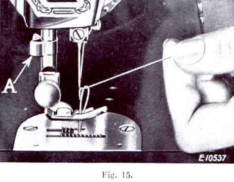 Singer 221K Featherweight (black) illustration
