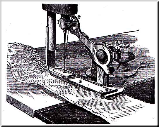 Wheeler & Wilson No.8 Treadle & Hand illustration