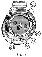 Fischer-Mewa Freia (Free Arm) in German and English illustration