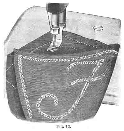 Frister & Rossmann Chainstitch Machine illustration