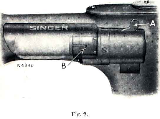 Singer 221K Featherweight (black) illustration