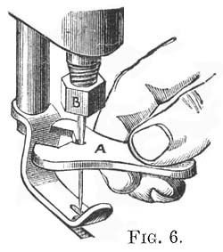 Frister & Rossmann Chainstitch Machine illustration